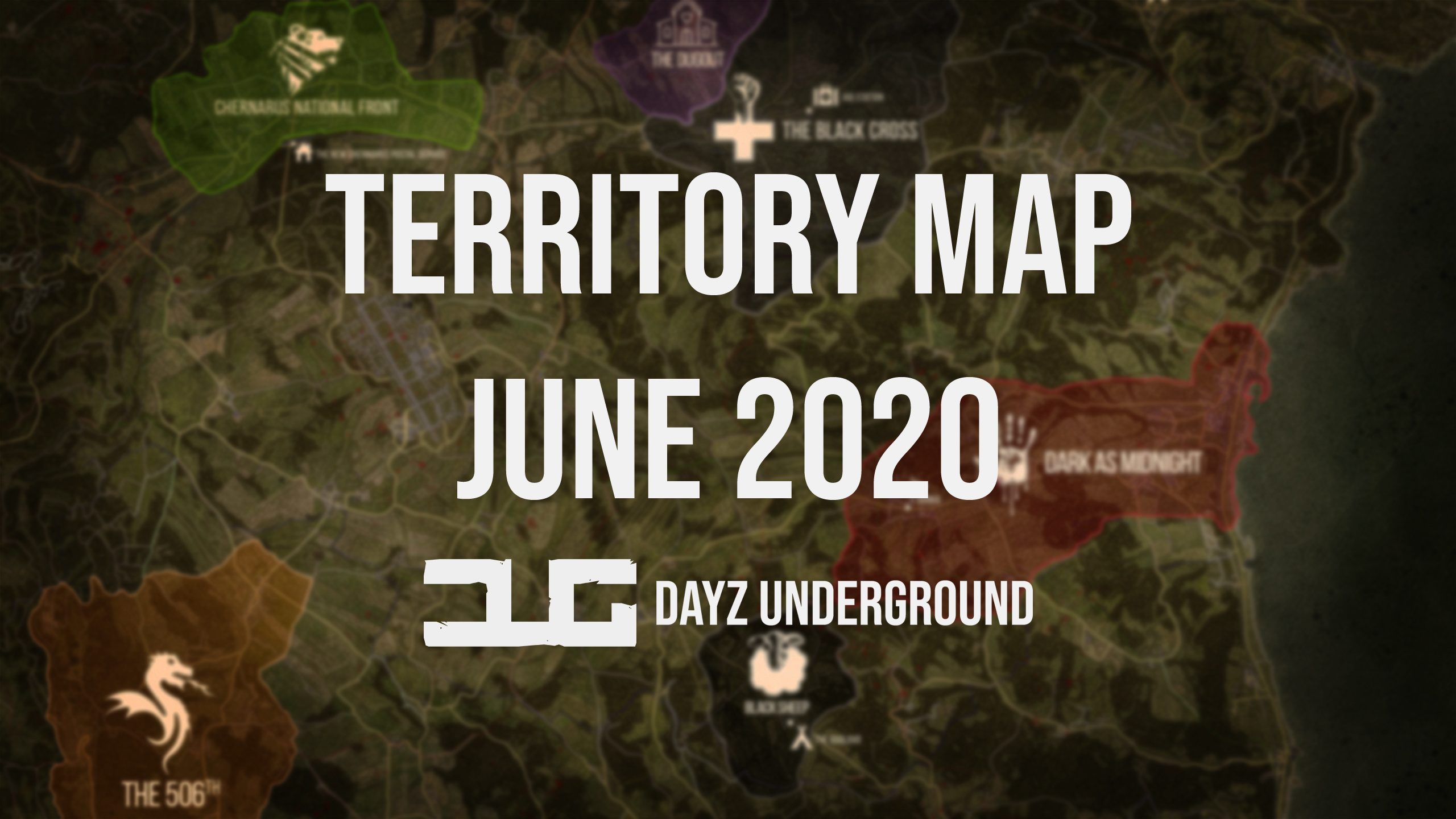 DUG Territory and POI Map - June 2020